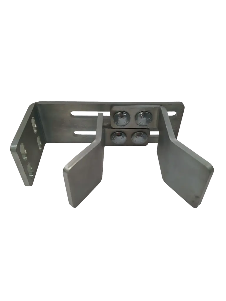 Adjustable Gate Holder - Bracket Size 50x65x150mm ZINC
