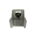 Steel Sliding Gate Holder/Catcher for Gates 75mm, Top Cap and Rubber