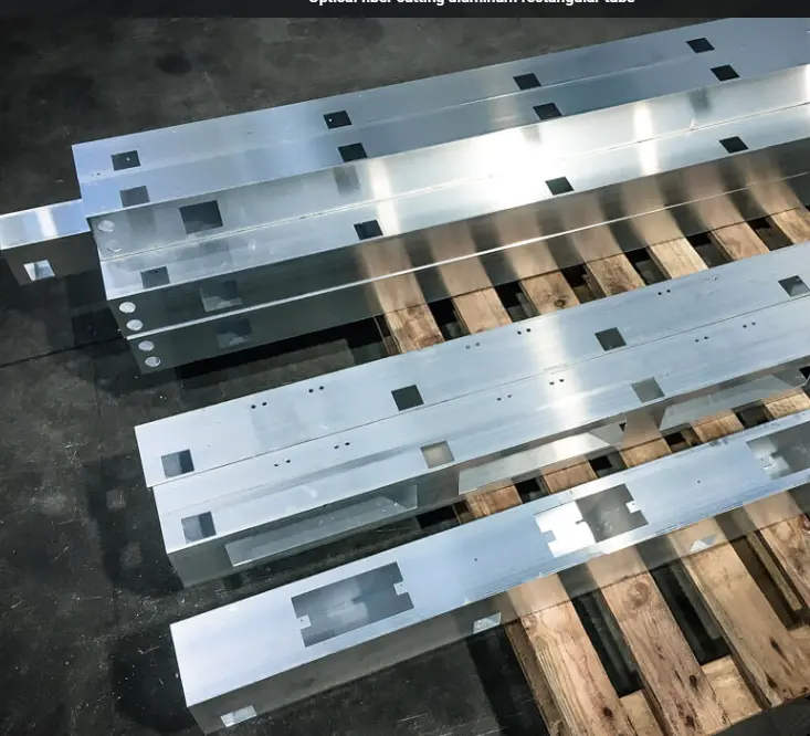 Custom Laser Cut Steel Tube 50x10x1.2 - Per Meter