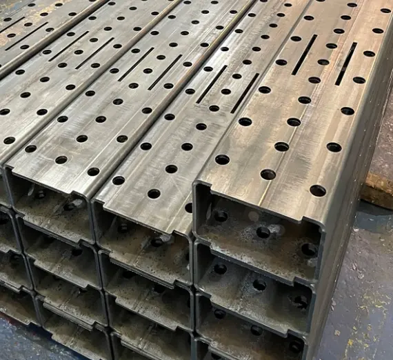 Custom Laser Cut Steel Tube 75x75x2mm - Per Meter