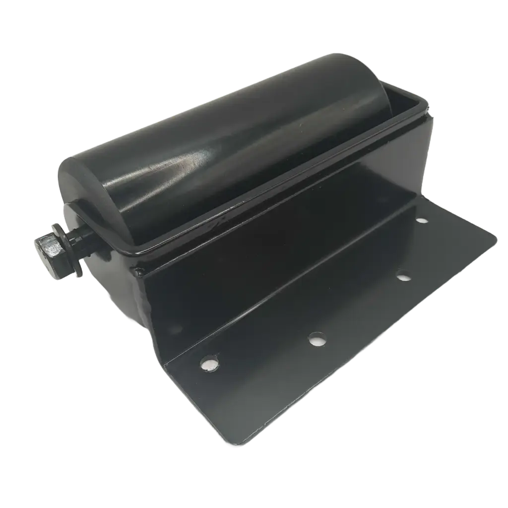 Top Guide Roller for Sliding gate Size155x65mm with Holding Bracket, Sealed Bearing- BLACK