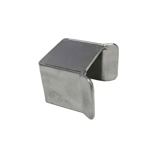 [SGSB440] Sliding Gate Holder with Top Cap and Rubber Stop - For 100mm Post - Steel 