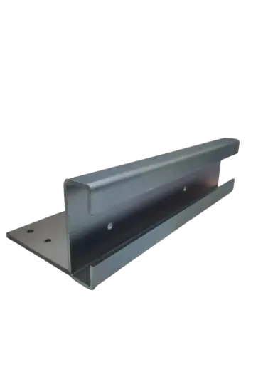 [SBHD370] Heavy Duty Sliding block holder 280x80x26mm with Bracket - RAW