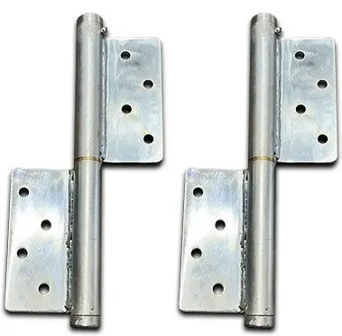 [HN884] Left Handed - Heavy Duty Screw on Self Closing Hinge Zinc Plated Screw to Screw Self Closing Hinges - LH, Up To 120kg - Pair