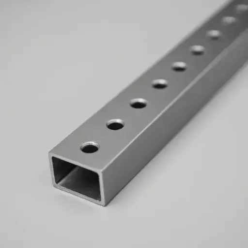[LC153ST] Custom Laser Cut Galvanised Steel Tube 100x50x3mm