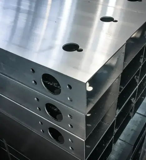 [LC516ST] Custom Laser Cut Steel Tube 50x50x1.6 - Per Meter