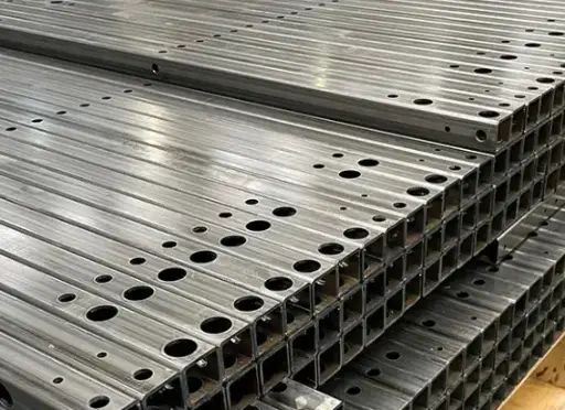[LC503ST] Custom Laser Cut Galvanised Steel Tube 50x50x3mm